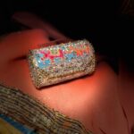 Satrang dhole clutch