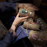 Sheesh Mahal Pearl Clutch - Image 11