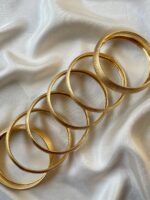 Golden bangles set - Image 3