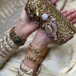 Sheesh Mahal Pearl Clutch