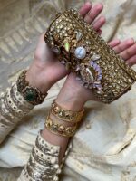 Sheesh Mahal Pearl Clutch