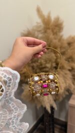 Antique Jewel pop mini clutch - Image 2