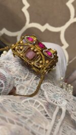 Antique Jewel pop mini clutch - Image 3