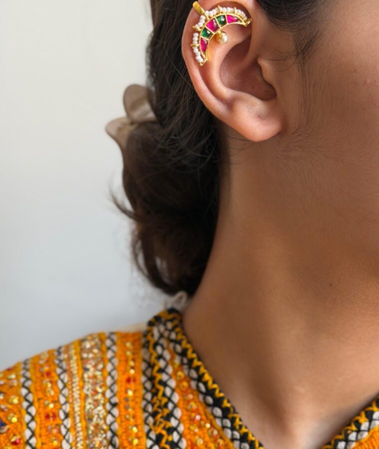 moon earcuff